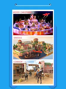 Pocket World 3D — montagem de maquete